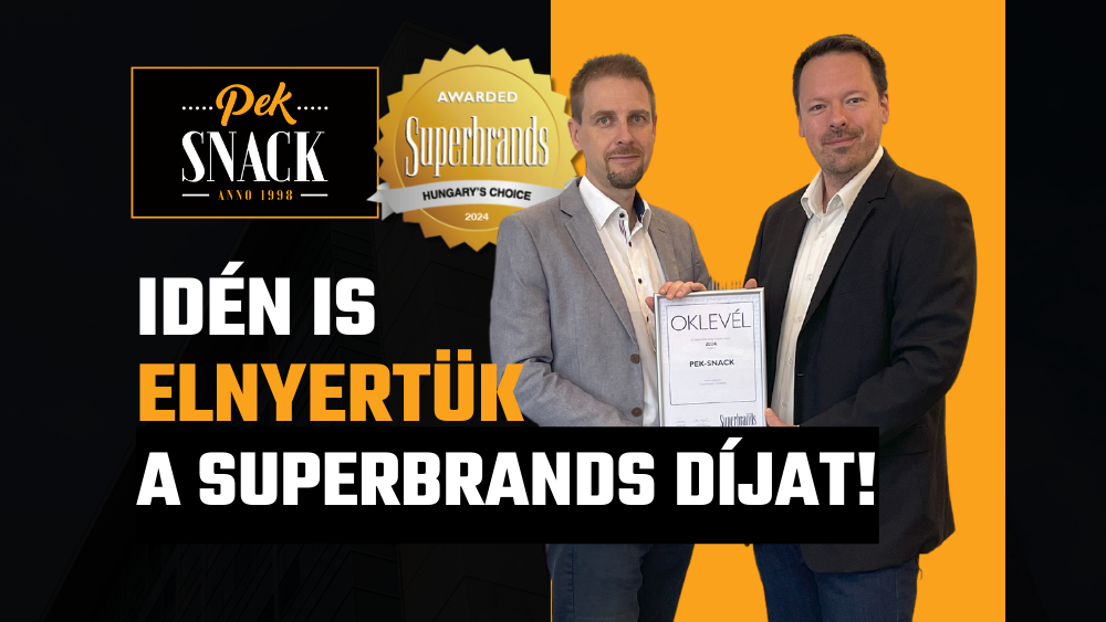 Negyedszerre is elnyertük a Superbrands díjat!