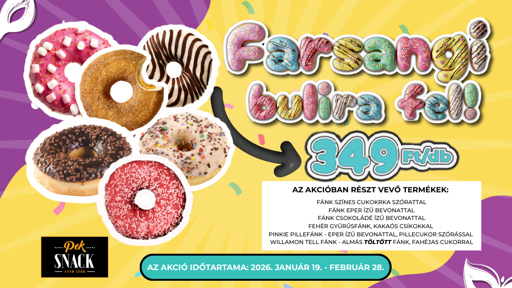 Farsangi bulira fel!