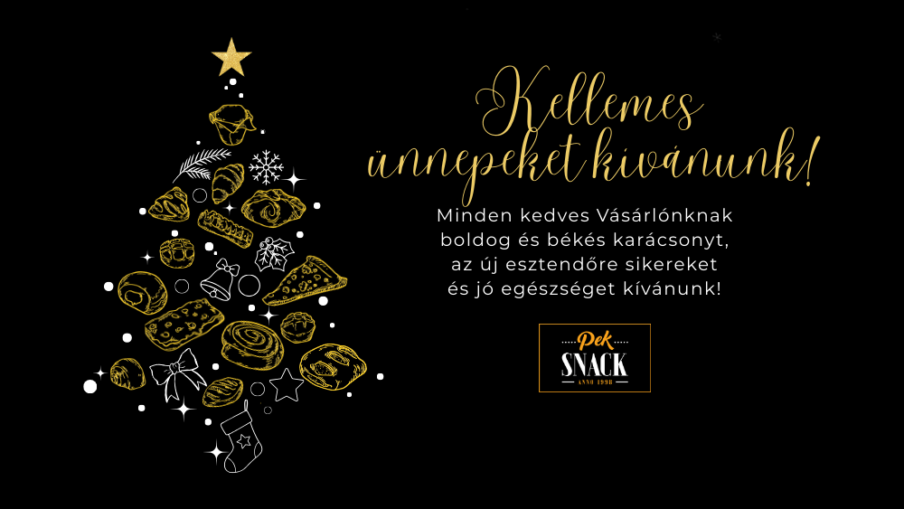 Kellemes ünnepeket kívánunk!