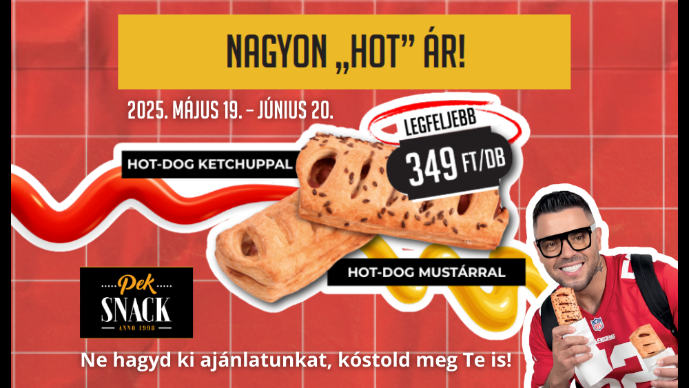 Hot-dog akció!