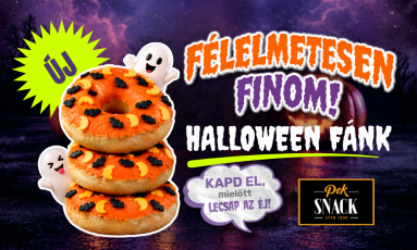 Halloween fánk