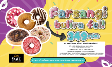 Farsangi bulira fel!