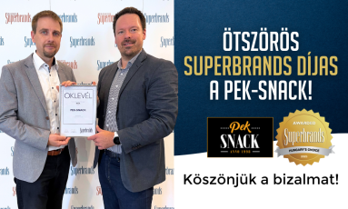 Idén is Superbrands díjas a Pek-Snack! Idén is Superbrands díjas a Pek-Snack!