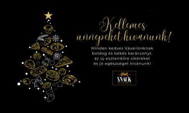 Kellemes ünnepeket kívánunk!