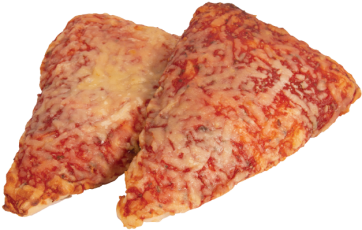 Margherita pizzaszelet
